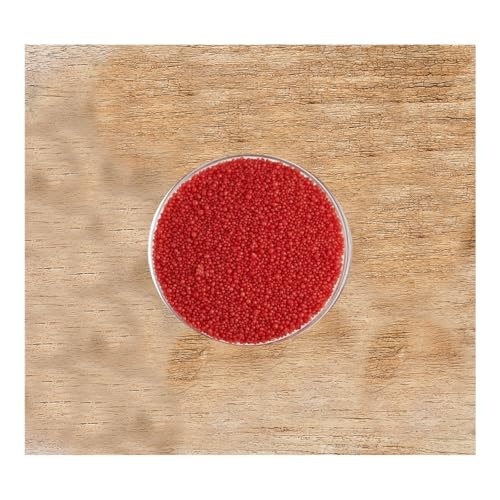 HOFUNTRE Kerzensand，kerzenwachs Kaufen，Kerzen Granulat，Palmwachs Kerzengranulat，Kerzen Wachs，Brennt Mit Sanftem Schein Und Leichtem Duft Und Schafft Eine Warme Atmosphäre(Red,500g/1.1lb) von HOFUNTRE