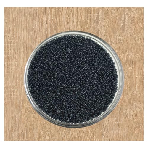 HOFUNTRE Kerzenwachs Granulat，Aromasand，Kerzengranulat，Candle Sand，Es Gibt Eine Vielzahl Von Farben, Die Sie Frei Kombinieren Können, Um Einzigartige Kerzen Zu Kreieren(Black,1000g/2.2lb) von HOFUNTRE