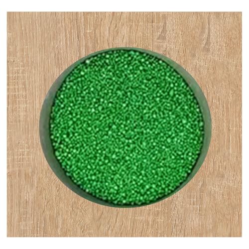 HOFUNTRE Kerzenwachs Granulat，Aromasand，Kerzengranulat，Candle Sand，Es Gibt Eine Vielzahl Von Farben, Die Sie Frei Kombinieren Können, Um Einzigartige Kerzen Zu Kreieren(Green,1000g/2.2lb) von HOFUNTRE