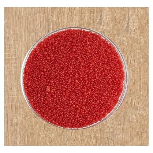 HOFUNTRE Kerzenwachs Granulat，Aromasand，Kerzengranulat，Candle Sand，Es Gibt Eine Vielzahl Von Farben, Die Sie Frei Kombinieren Können, Um Einzigartige Kerzen Zu Kreieren(Red,1000g/2.2lb) von HOFUNTRE