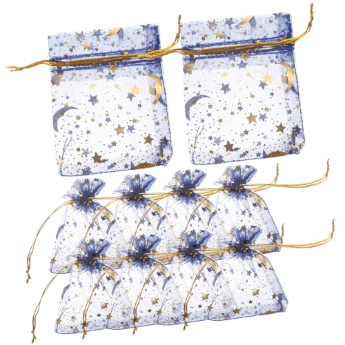 HOLIDYOYO 100St aufbewahrungssack storage pockets geschenksäcke tea bags teebeutel Organzabeutel Schmucktaschen Schmuckbeutel aus Organza kleine Schmuckbeutel Geschenktüten aus Organza Stoff von HOLIDYOYO