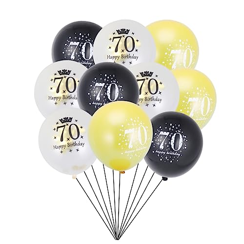 HOLIDYOYO 15 Stück Konfetti Luftballons Verschiedenen Farben Ideale Party Deko Für Geburtstagsfeiern Jubiläen Und Besondere Anlässe Perfekt Für Heliumfüllung Und Kreative Arrangements von HOLIDYOYO