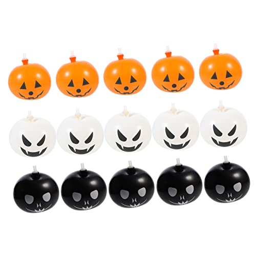 HOLIDYOYO 15pcs Gruselige Luftballons Halloween Party Ornament Bunte Kürbisdekoration von HOLIDYOYO