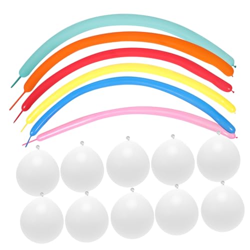 HOLIDYOYO 17St kreative Luftballons Regenbogenballons Wolkenballons Regenbogen-Ballonbogen-Kit Regenbogen-Dekorationen balloons wasserballons schöne Luftballons Ballon Regenbogen Colorful von HOLIDYOYO