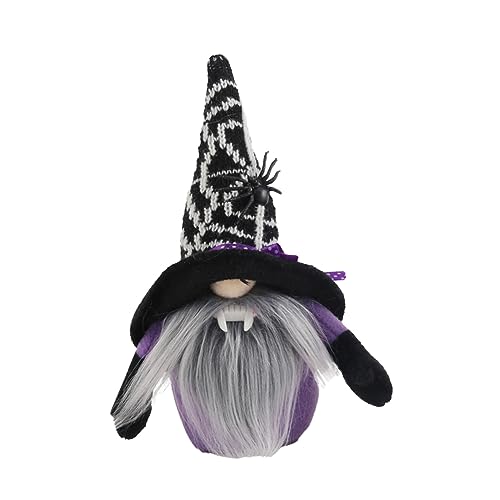 HOLIDYOYO 1Stk gesichtslose Puppe dekorative Puppe gesichtslose Wichtelpuppe Küchenhexe Halloween Kleidung Halloween Outfit weihnachtsdeko Haushaltsdekoration Halloween-Dekor Baumwolle Black von HOLIDYOYO