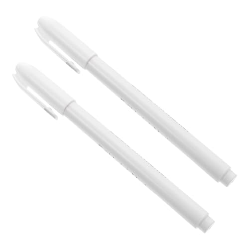 HOLIDYOYO 2st Backen Pigmentierung Stift Backpigmentstifte Kekse Stift Zeichnen Diy-backwerkzeug Essbarer Stift Essbare Markierungen Für Plätzchen Backmalstifte Pigmentmarker Plastik Weiß von HOLIDYOYO