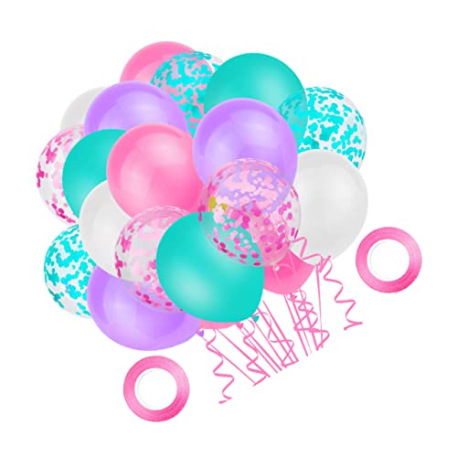 HOLIDYOYO 32 Stücke Latex Ballons Pailletten Hochzeit Dekorationen Latex Ballons Party Set Kreative Decor für Party von HOLIDYOYO