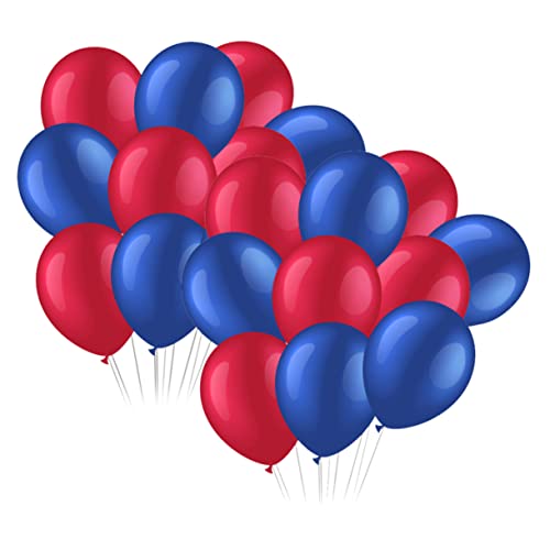 HOLIDYOYO 40 Stücke Latexballons 12inch Party Dekorative Ballone Für Unabhängigkeitstag von HOLIDYOYO