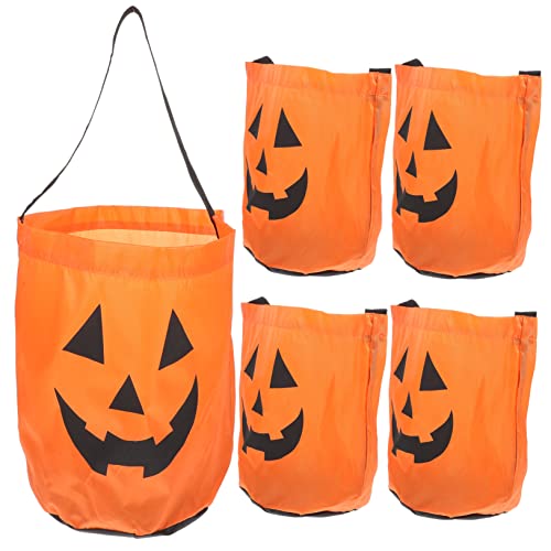 HOLIDYOYO 5 Stück Süßigkeitentüten Leckereien Halloween Partytüten Leckerli Taschen Halloween Taschen Für Halloween Halloween Zubehör Halloween Requisite Halloween Taschen von HOLIDYOYO