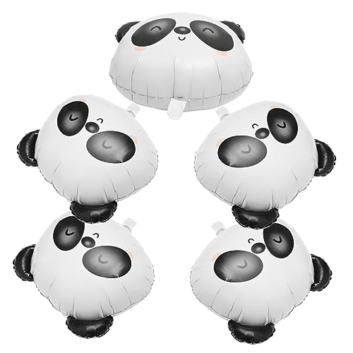 HOLIDYOYO 5St Panda-Ballon Dekorationen für Partyballons exquisite Ballondekore tierluftballone tier luftballons gebutagsdeko Panda-Luftballons zur Dekoration Gefälligkeiten für Partyballons von HOLIDYOYO