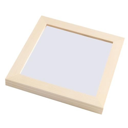 HOLIDYOYO Bilderrahmen kreativrahmen creative frame fussstütze bilderrahmer holzregal Xuan-Papierrolle Tisch Bilderständer groß Fotohalter aus Holz Fotorahmen für den Haushalt Massivholz von HOLIDYOYO