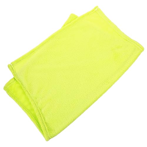 HOLIDYOYO Decke Fleecestoff, Liebling Strand Handtuch Bettüberwürfe Kühlung warm Blanket Hand Towel handwaschlappen Hand tuecher handtücher kopfkissen Flanell Haustierbettwäsche Green von HOLIDYOYO