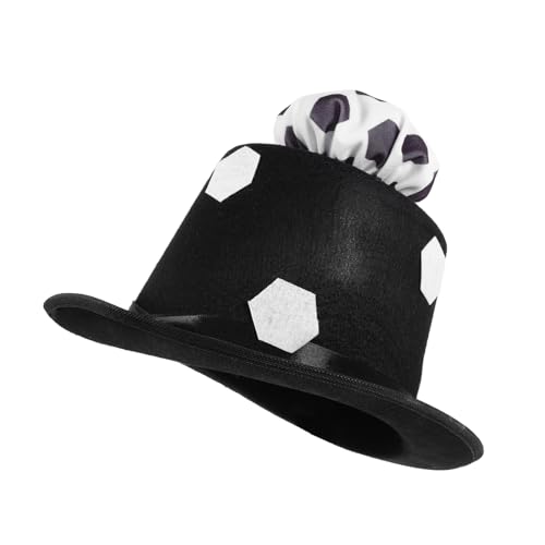 HOLIDYOYO Fußball-Partyhut football cap fussballhütchen football accessories Karnevalsmütze fussball spiel Fußballspielkappen Hut mit Fußballmotiv Hut für Fußballfans Fußballmütze gefühlt von HOLIDYOYO