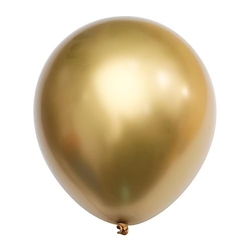 HOLIDYOYO Goldene Latex Luftballons Mit Glitzer Für Geburtstagsfeiern Und Feste 5g Perfekte Dekoration Für Partys Und Veranstaltungen von HOLIDYOYO