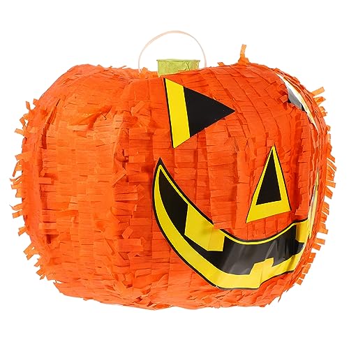 HOLIDYOYO Halloween-partyzubehör Pinata-spielzeug Kürbis-süßigkeiten-eimer Gefülltes Pinata- Piñata Gefülltes Spielzeug Halloween-piñata-spielzeug Mexikanische Piñatas Papier von HOLIDYOYO