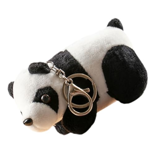 HOLIDYOYO Kuscheliger Panda Schlüsselanhänger Aus Hochwertigem üsch Weicher Stofftier Anhänger Für Taschen Rucksäcke Und Schlüssel Ideal Für Und Panda Liebhaber von HOLIDYOYO