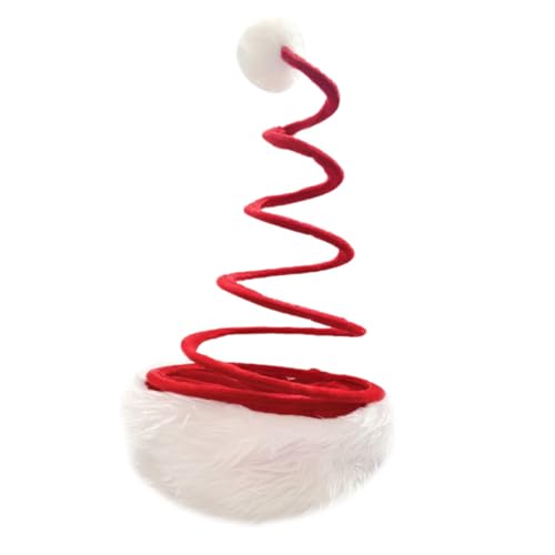 HOLIDYOYO Lustige Weihnachtsmütze Aus üsch Farbenfrohes Design Für Festliche Anlässe Ideales Weihnachtskostüm Accessoire Perfektes Partygeschenk Und Weihnachtsdekoration Für Eine von HOLIDYOYO