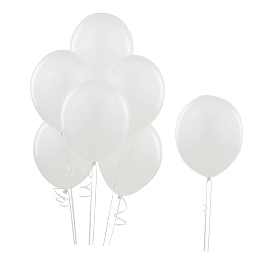 HOLIDYOYO Perlen Luster Luftballons Und Für Hochzeits Und Party Dekoration 25 Schwarze Und 25 Weiße Ballons Für Festliche Anlässe von HOLIDYOYO