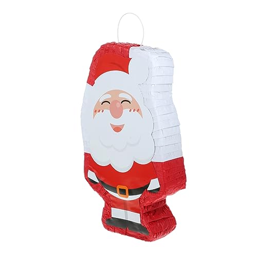 HOLIDYOYO Santa Pinata Weihnachtsmann-Piñata gefülltes Pinata-Dekor Karneval Piñata halloween pinata weihnachtsmotiv Weihnachtsmann-Pinata aus Papier Weihnachtsmann-Partydekoration von HOLIDYOYO