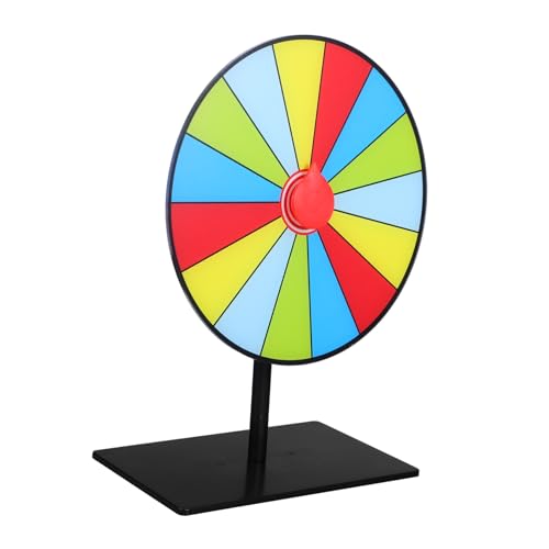 HOLIDYOYO Spiel Drehteller Spinner Für Spiele Klassenzimmer Belohnungen Glückspreis Rad Spinner Rad Klassenzimmer Trocken Abwischbares Brett Spinner Drehendes Rad Messe von HOLIDYOYO