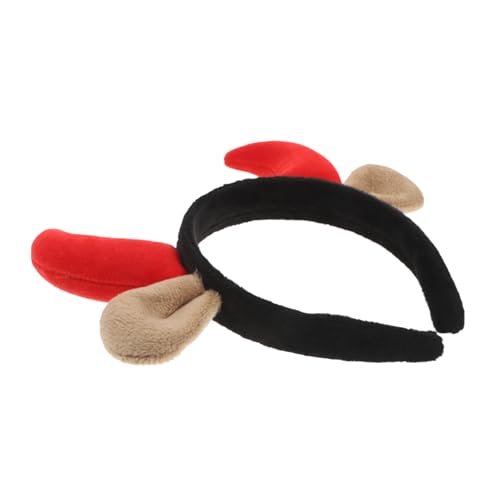 HOLIDYOYO Stirnband aus Horn darstellendes Zubehör Kopfschmuck für Auftritte Stirnband Hörner Cosplay-Stirnbänder Durchführung von Hornhaardekorationen Haarreifen aus Horn Foto-Requisite ABS von HOLIDYOYO