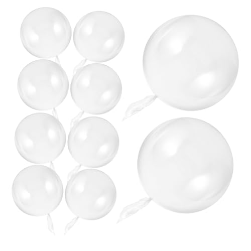 HOLIDYOYO Transparente Bobo Ballons Klare Ballons Zum Befüllen Für Geburtstagsfeiern Und Festliche Dekorationen Ideale Ballons Für Partys Und Anlässe von HOLIDYOYO