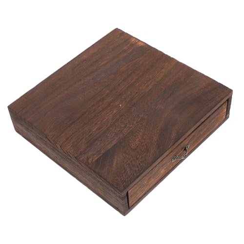 HOLIDYOYO rustikale Schublade schreibtisch schubladenbox schreibtischschublade box für schmuck Steigleitung Schreibtisch-Monitorständer heim Schublade aus Holz Schreibtisch-Organizer hölzern von HOLIDYOYO