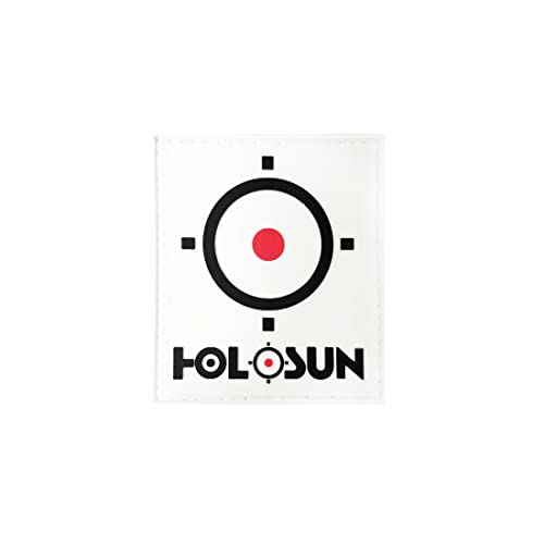 Holosun Merchandise HOLOSUN-KLETT-PATCH-SQUARE-WHITE - 70153682 von HOLOSUN