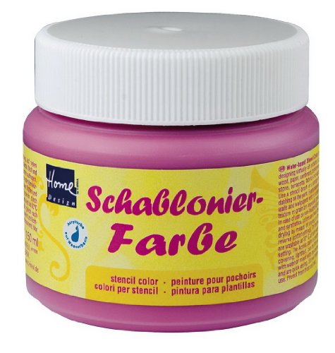 Home Design 74326 - Schablonierfarbe Lemon 150 ml von HOME DESIGN