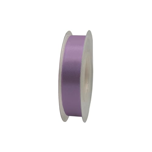 Satinband, 15 mm x 22 m, Geschenkband, Satinband, Geschenkband, dekoratives Band, Stoff (violett, 1,5 cm x 22 m) von HOME SOLAZZIA