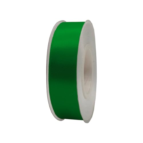 Satinband, 20 mm x 22 m, Geschenkband, Satinband, Geschenkband, dekoratives Band, Stoff (Grün, 2 cm x 22 m) von HOME SOLAZZIA