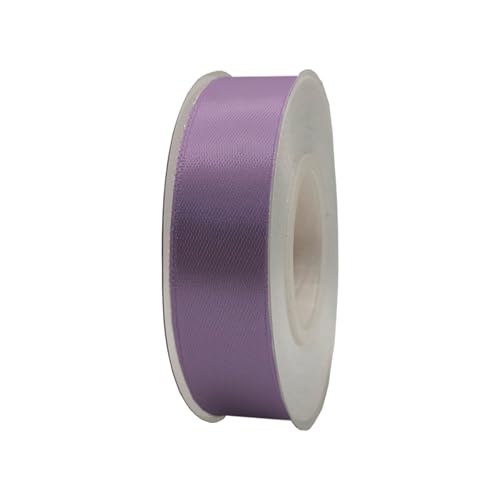 Satinband, 20 mm x 22 m, Geschenkband, Satinband, Geschenkband, dekoratives Band, Stoff (violett, 2 cm x 22 m) von HOME SOLAZZIA