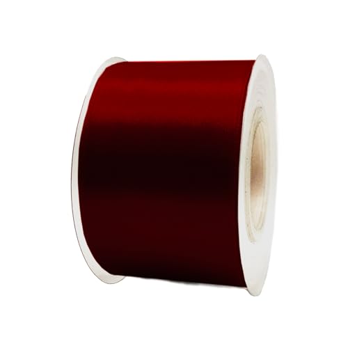 Satinband, 50 mm x 22 m, Stoffband, Geschenkband, Satinband, Geschenkband, dekoratives Band, Stoff, 5 cm x 22 m von HOME SOLAZZIA