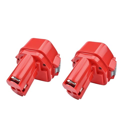 HOMEWQ Ersatzakku kompatibel mit Makita 12 V 3,0 Ah/4,0 Ah NiMH wiederaufladbarer Akku Elektrowerkzeuge Bateria PA12 1220 1222 1235 1233S 6271D L50(2PACK 3.0Ah) von HOMEWQ