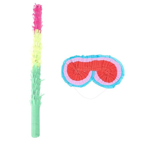 HOMFAMINI 1 Satz Piñata-Stick Pinata-Spielzeug aus Papier Pinata-Stick Piñata Sticks Kinder Stöcke pinata stab Geburtstagsparty Pinata Sticks Karnevalsfest-Requisite Partyspiele für Kinder von HOMFAMINI