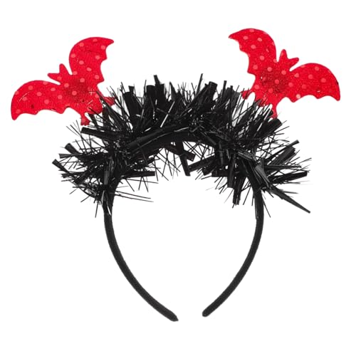 HOMFAMINI Halloween Stirnband Haarschmuck Für Mädchen Performance Stirnband Damen Kopfschmuck Haarreifen Für Halloween Cosplay Stirnband Für Halloween Cosplay Halloween Kopfschmuck von HOMFAMINI