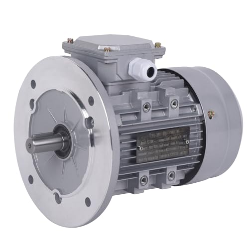 HOMIZEN Elektromotor Drehstrom 0.55KW 1390RPM Welle 19mm 380V Kompressormotor Drei Phase von HOMIZEN