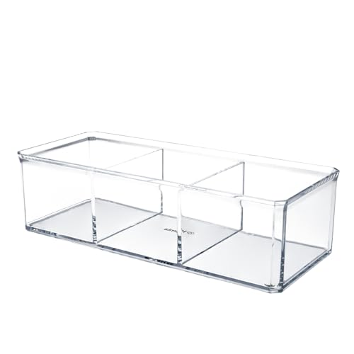 HOMLA Falsa Speicher-Organisator, transparenter Organisator 23x9,5x6,5 cm von HOMLA