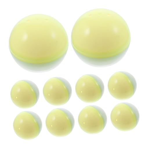 HOMOBABE 10Stücke Befüllbare Ostereier Transparente Runde Kapseln für Aufbewahrung von Süßigkeiten Partygeschenke und Miniaturspielzeug für Hochzeiten und Geburtstagsfeiern HOMOBABE 10Stücke Befüllbare Ostereier Transparente Runde Kapseln für Aufbewahrung von Süßigkeiten Partygeschenke und Miniaturspielzeug für Hochzeiten und Geburtstagsfeiern von HOMOBABE