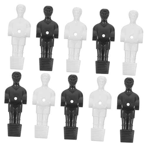HOMOBABE 10Stücke Teiliges Tischfußballspieler Ersatzteil Schwarz und Weiß Tischfußballfiguren für Mini Tischkicker Einfach zu Montieren für Zuhause Büro und Veranstaltungen HOMOBABE 10Stücke Teiliges Tischfußballspieler Ersatzteil Schwarz und Weiß Tischfußballfiguren für Mini Tischkicker Einfach zu Montieren für Zuhause Büro und Veranstaltungen von HOMOBABE