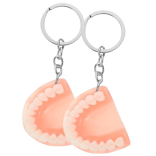 HOMOBABE 2 Stück Prothese Schlüsselanhänger Halloween -party -gefälligkeiten Halloween-schlüsselanhänger Große Schlüsselanhänger Für Handtaschenornament Harz von HOMOBABE