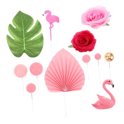 HOMOBABE 23 Stück Luau-Kuchendekorationen Dekorationen für Strandkuchen Hawaii-Partydekorationen Hawaii-Geburtstagstorte Topper Tropische Dekorationen Schaum Rosa HOMOBABE 23 Stück Luau-Kuchendekorationen Dekorationen für Strandkuchen Hawaii-Partydekorationen Hawaii-Geburtstagstorte Topper Tropische Dekorationen Schaum Rosa von HOMOBABE