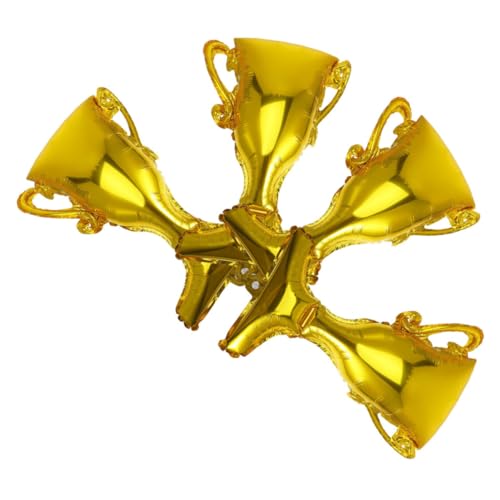 HOMOBABE 4 Stück Trophäenballon Dekorationen Abschluss Folienballon Luftballons für die Abschlussfeier Geburtstagsballons aus Folie Party -Ballondekoration Grad Ballon Aluminiumfolie Golden HOMOBABE 4 Stück Trophäenballon Dekorationen Abschluss Folienballon Luftballons für die Abschlussfeier Geburtstagsballons aus Folie Party -Ballondekoration Grad Ballon Aluminiumfolie Golden von HOMOBABE