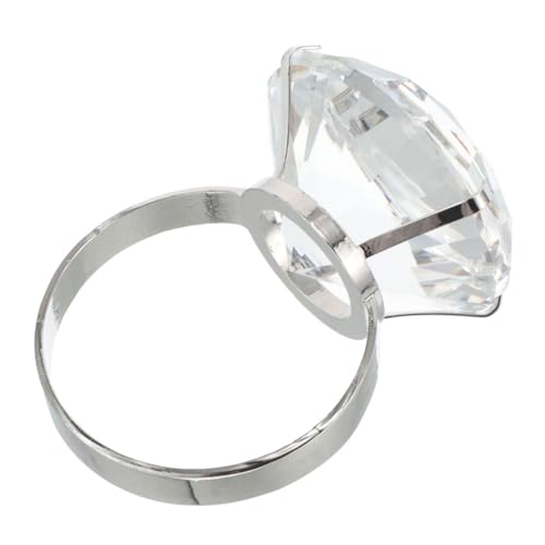 HOMOBABE Große Diamantring Requisiten Einzigartige Wandhakenringe Einzigartige Haken Hochwandhaken Vintage Wandhaken Großer Ring Dekorativer Haken Haken Dekorativer Haken Wandhaken Körbe von HOMOBABE