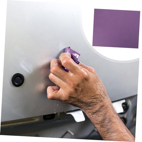 HOMOCONO 10 Stück Lila Schleifpapier Schwarzes Siliziumkarbid Schleifpapier Trocken Nass Schleifpapier Auto Schleifpapier von HOMOCONO