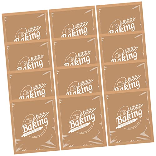 HOMOCONO 100St Snack-Verpackungsbeutel Brot geschenktüten Gebäckbeutel Bäckerei-Brotbeutel Donut-Taschen sandwichtüte Sandwich Tasche ölfeste Brotbeutel Papiertüten Papiertüte aus 5c-Folie von HOMOCONO