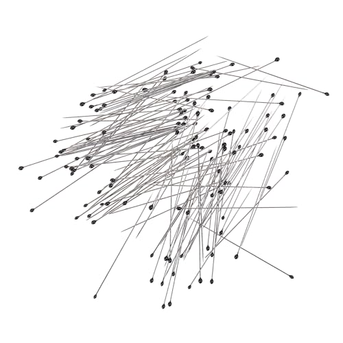 HOMOCONO 200st Nadel Für Insektenproben Stift Insektennetze Für Gärten Werkzeuge Zum Nadelfilzen Bausatz Kit Zum Anheften Von Insekten Nadeln Futter Pin-nadel Haken Silver Rostfreier Stahl von HOMOCONO