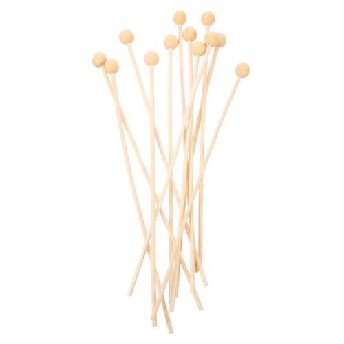 HOMOCONO 50 Stücke Diffuser Stäbchen Aus Ersatzstäbchen für Aromatherapie Diffuser Ideal für Raumdüfte Rattanstäbchen für Ätherische Öle und Duftöle Dekorativ und Funktional von HOMOCONO