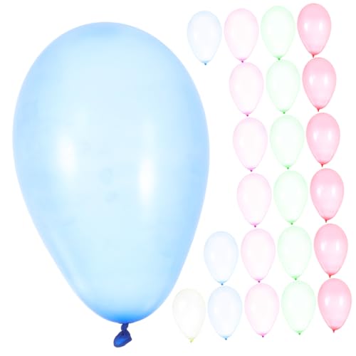 HOMOCONO 500 Stück Latex-Wasserballon Ballonständer-Kit Ballonbogen-Kit Blase Ballongas für toy luftballons spielzeuge Party-Wasserballons lustige Wasserballons Emulsion von HOMOCONO