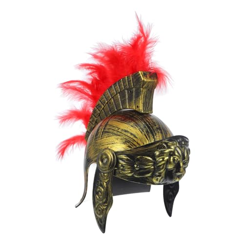 HOMOCONO Antiker Römischer Kriegerhut, Soldatenkopfbedeckung, Cosplay Hut, Cosplay Soldatenhelm, Partyhut, Requisite, Soldatenhut, Party Requisite, Kostümhut, Wikingerhelm, von HOMOCONO